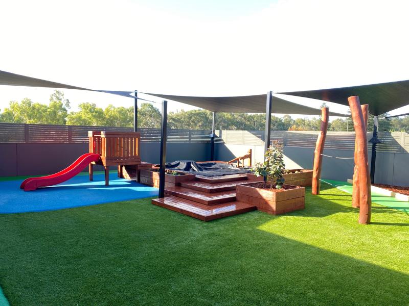 Greenleaves Gwelup Open Turf Play, Sandpit and Fort